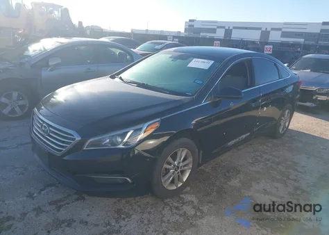 2016 Hyundai Sonata Se z USA, uszkodzony, nr VIN 5NPE24AF3GH329086